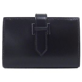 Hermès Carteira Hermes Bearn Mini Monochrome