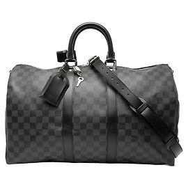 Louis Vuitton Keepall Bandouliere 45 Damier Graphite
