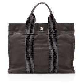Hermès Bolsa Hermes Vintage Canvas Herline PM