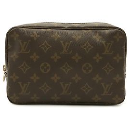 Louis Vuitton Monogram Trousse Toilette 23 Clutch Handbag