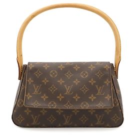 Bolso de hombro Louis Vuitton Monogram Mini Looping
