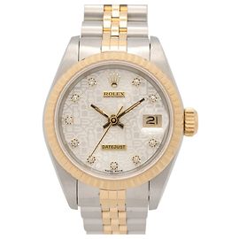Relógio Rolex Datejust 10P Diamond