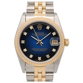 Rolex Datejust 10P Diamond S-serial Watch