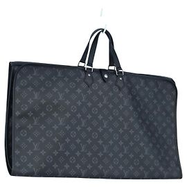 LOUIS VUITTON Monogram Eclipse Porto Abi 1 Garment Cover M43686 Auth gh2411SAV