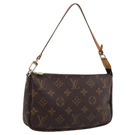 LOUIS VUITTON Monogram Pochette Accessoires Pouch M51980 LV Auth ep15898