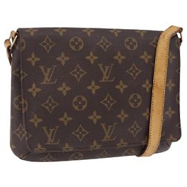 LOUIS VUITTON Monogram Musette Tango Short Strap Bag M51257 LV Auth 203393