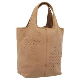 Borsa BOTTEGA VENETA INTRECCIATO in pelle beige autentica ep16232