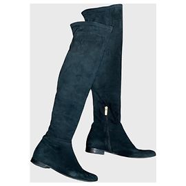 Botas acima do joelho Jimmy Choo pretas T.36,5