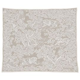 Autre Marque Foulard Dior dentelle blanche