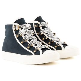 Autre Marque DIOR - Sneakers J'adior Dior in tela blu navy (T39)