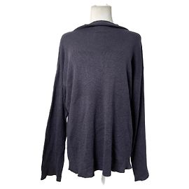 Pull-over en lin Vintage Issey Miyake Dark Navy M