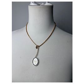 Autre Marque Collar de cadena Vintage Dior c. finales de los años 1980 Oro