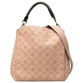 Borsa Louis Vuitton Monogram Mahina Babylone PM Rosa