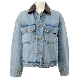 Jonathan Simkhai Veste Simkhai Blue Denim Coney Island