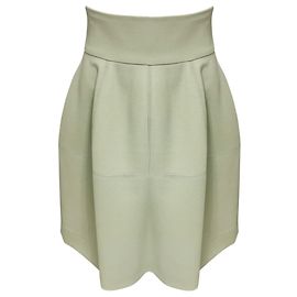 Saia Tulipa de Lã Verde Menta Sálvia Dolce & Gabbana