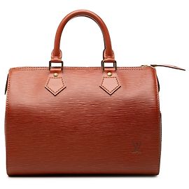 Bolso Boston Louis Vuitton Epi Speedy 25 Marrón