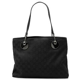 Tote Gucci Medium GG Canvas Eclipse Nero
