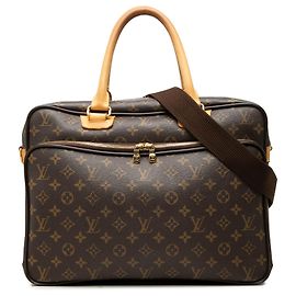 Brown Louis Vuitton Monogram Icare Business Bag