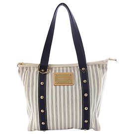 Louis Vuitton Antigua Cabas MM Blue Tote M40132