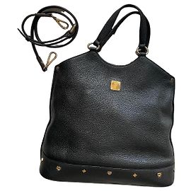 MCM Borsa Tote in Pelle Nera