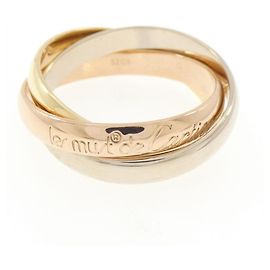 Anello Cartier Trinity in oro rosa bianco e giallo 18K