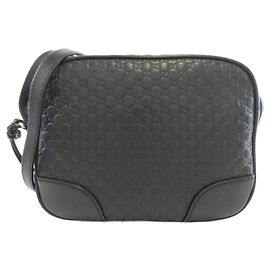 Bolsa de ombro Gucci 449413 BMJ1G em couro preto