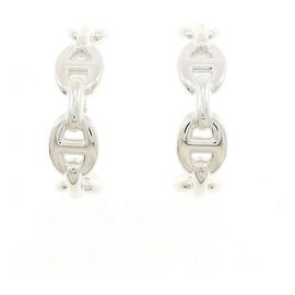 Hermès Hermes 925 Silver Stud Earrings
