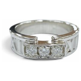 Autre Marque Anillo Alianza Tiffany Atlas Diamantes