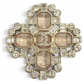 Broche de strass CHANEL C22B Coco Mark