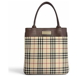 Bolso Mini Tote Burberry Vintage Logo Plate