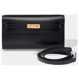 Hermès Borsa HERMES Kelly to go in Pelle Nera - 103956