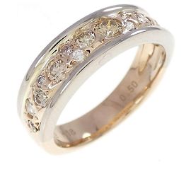 Autre Marque Anel Kashikey Au750 Ouro Rosa Au750 Ouro Branco Diamante