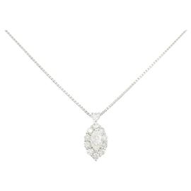 Autre Marque Diamantenhalskette PT950 PT850