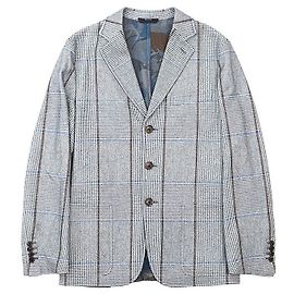 Giacca sartoriale Hermès 46 in lana, seta e cashmere