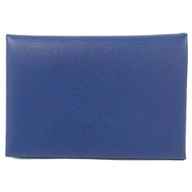 Hermès Hermes Calvi Duo Madam Coin Case