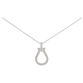 Autre Marque Collana di diamanti Pt900/Pt850