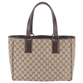 Borsa Tote Gucci in tela GG e pelle