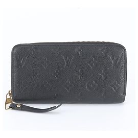 Louis Vuitton Monogram Empreinte Zippy Wallet mit RFID-Schutz