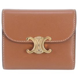 Céline Celine Triomphe Small Flap Wallet