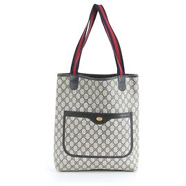 Saco Tote em couro Gucci GG Supreme Sherry Line