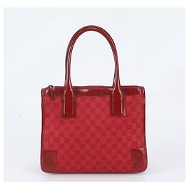 Borsa Tote Gucci GG Canvas in pelle