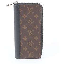 Portafoglio Zippy Louis Vuitton Monogram Macassar