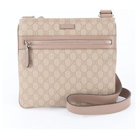 Borsa a tracolla Gucci GG Supreme in pelle