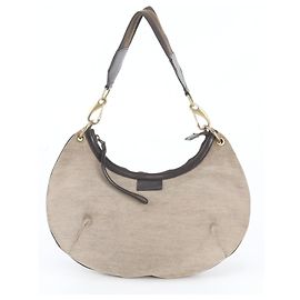 Gucci Sherry Line Halbmond Schultertasche aus Leder