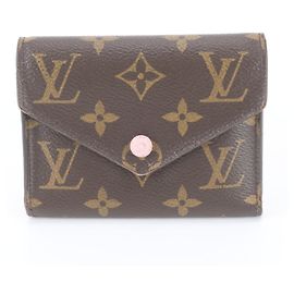 Louis Vuitton Monogram Portefeuille Victorine Tri-fold Wallet
