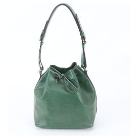 Bolso de hombro con cordón Louis Vuitton Epi Petit Noé
