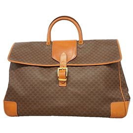 Autre Marque Borsa Boston Celine in Macadam Brown