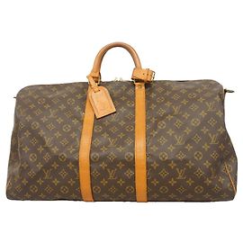Louis Vuitton Boston Monogram Keepall Bandoulière 55