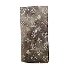 Louis Vuitton Monogram Galaxy Portefeuille Brazza Long Wallet