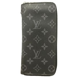Portafoglio Zippy Louis Vuitton Monogram Eclipse